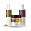 Kit Shampoo, Condicionador e Máscara de Colágeno Alemã - Karseell Collagen 500ml