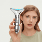 Massageador MicroGlow™ 3 em 1 anti - envelhecimento e lifting — modos lifting, firmeza e rejuvenescimento das células| Purevital