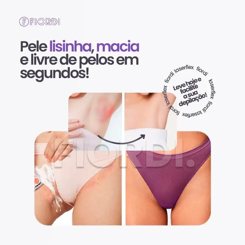 Depilador LaserFlex™ 2 em 1 | Purevital