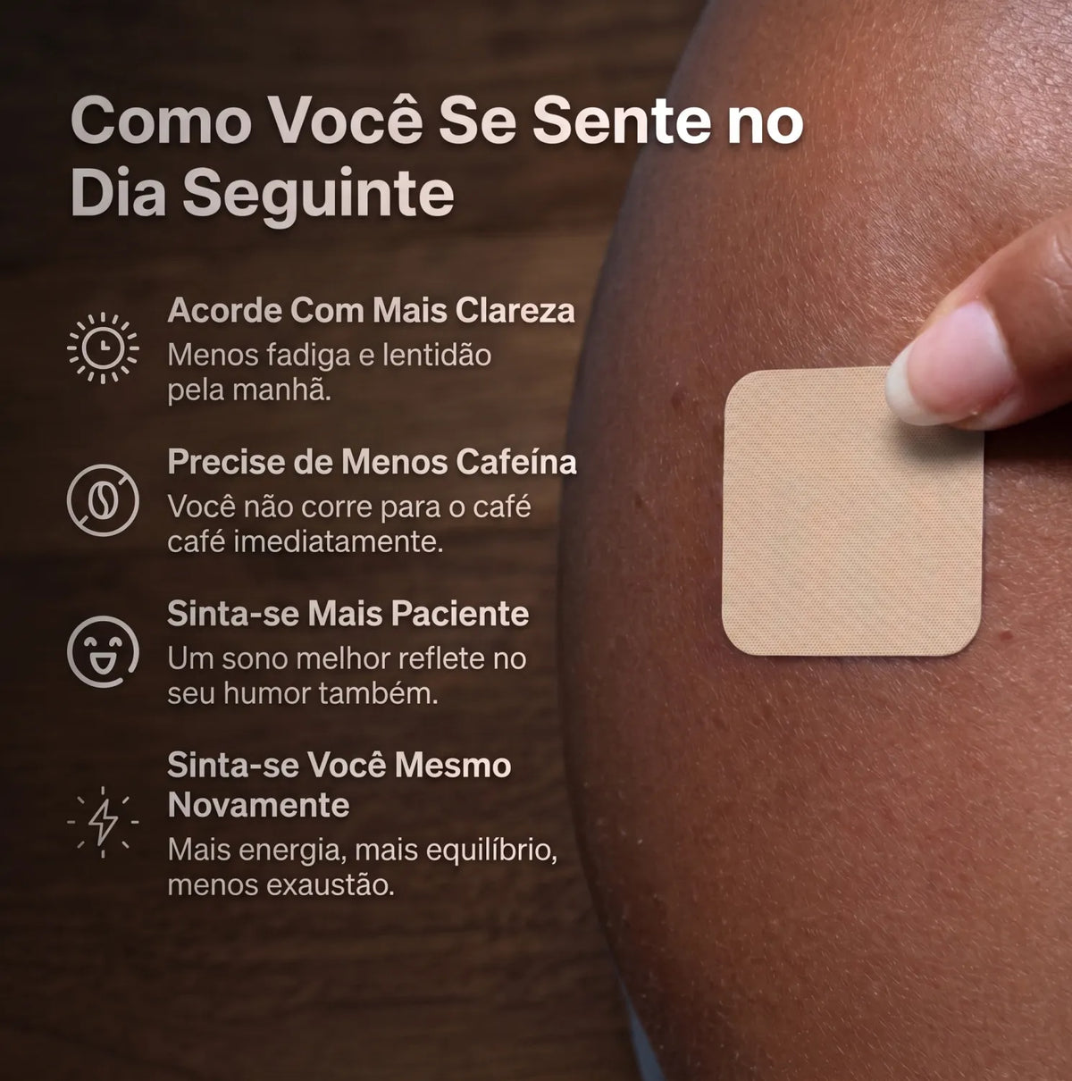 Adormece – Adesivo para dormir de fórmula natural ajuste contra insônia