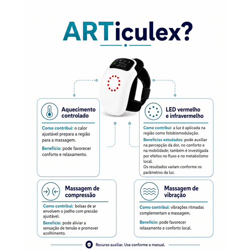 ARTiculex - Terapia Ortopédica 4em1 para dores no joelho
