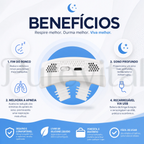 Dilatador eletrônico night fluo - Tratamento contra ronco e apneia de fluxo contínuo de ar | Purevital