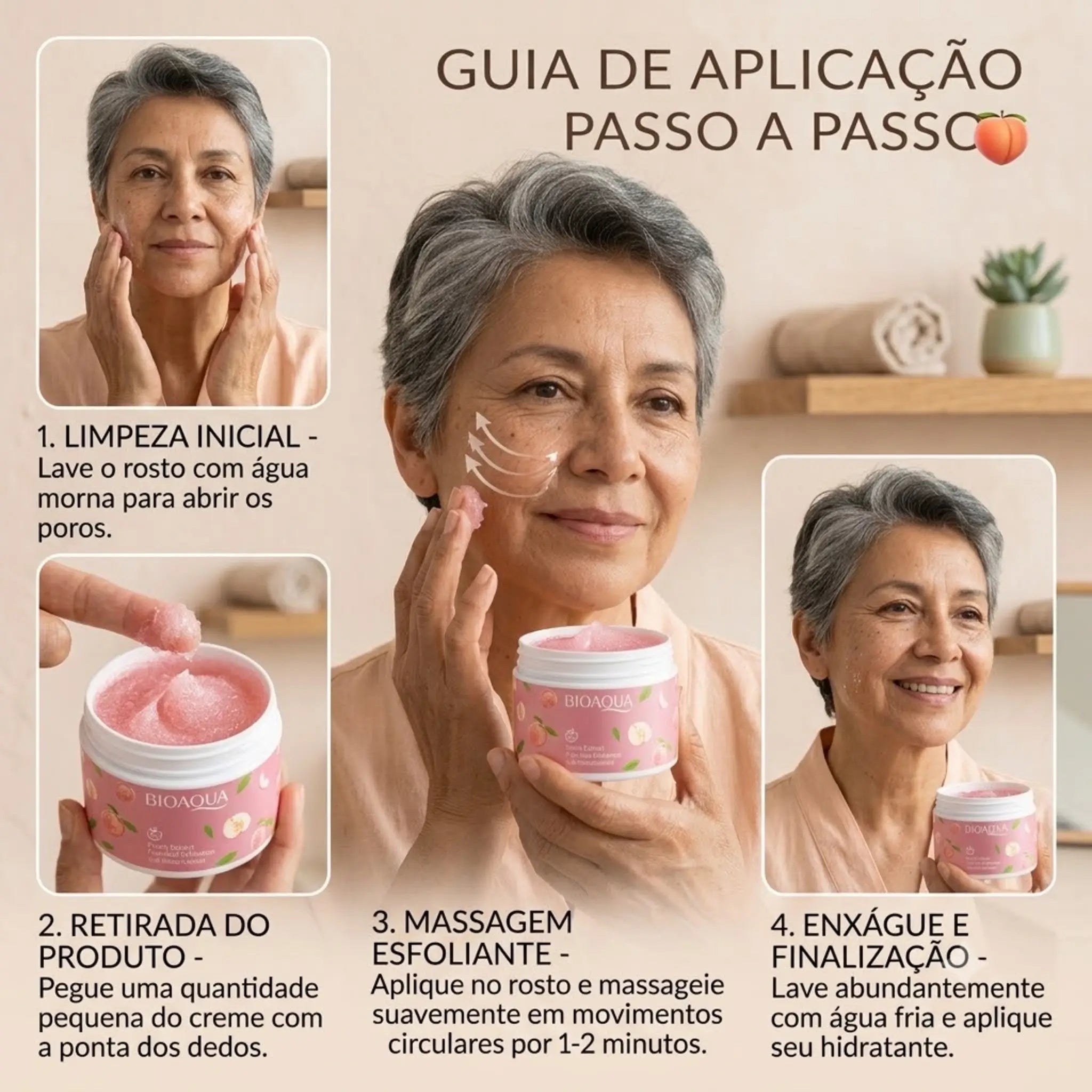 Esfoliante BioAqua Apricot | Purevital