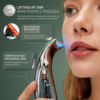 Massageador MicroGlow™ 3 em 1 anti - envelhecimento e lifting — modos lifting, firmeza e rejuvenescimento das células| Purevital
