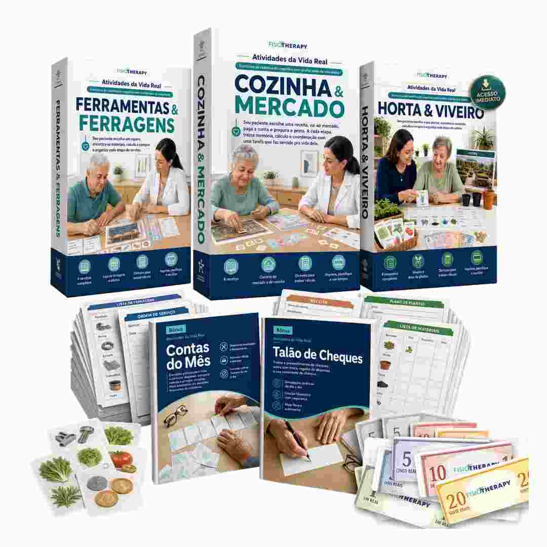 Protocolo AVR - Avançado simulações de vida  adulta para reabilitação