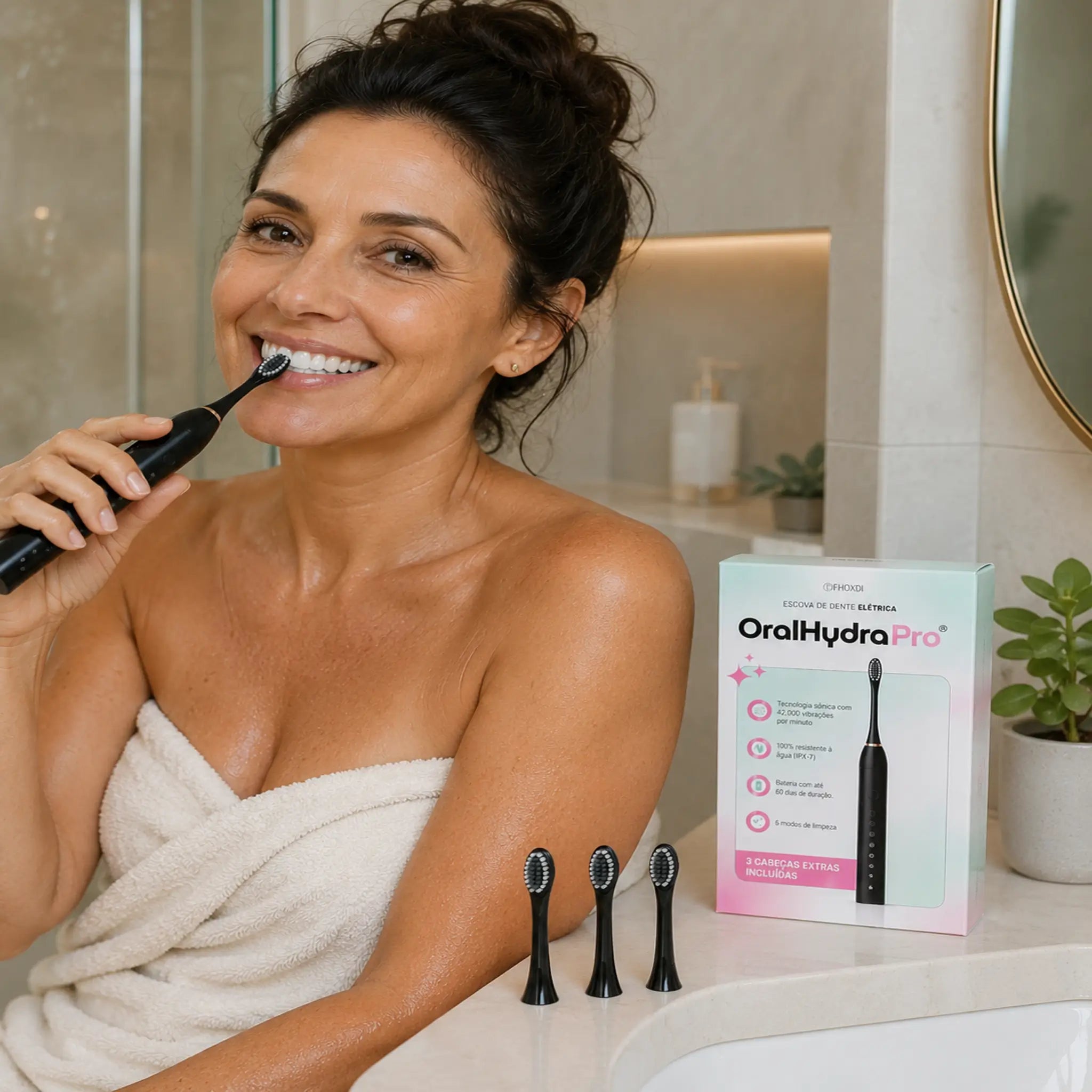 Escova Elétrica OralHydra Pro® | Purevital
