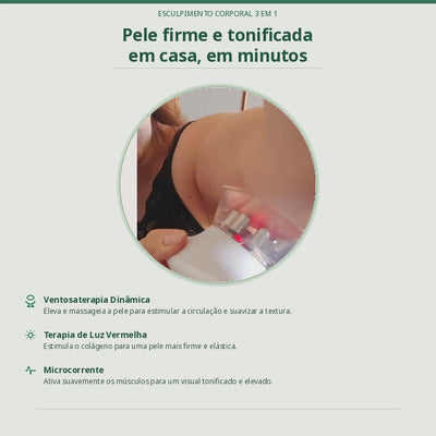 Sculpiflex — Reafirme a pele flácida, elimine a gordura localizada e suavize a celulite